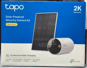 Solar-Powered Security Camera Kit Tapo C410 Kit