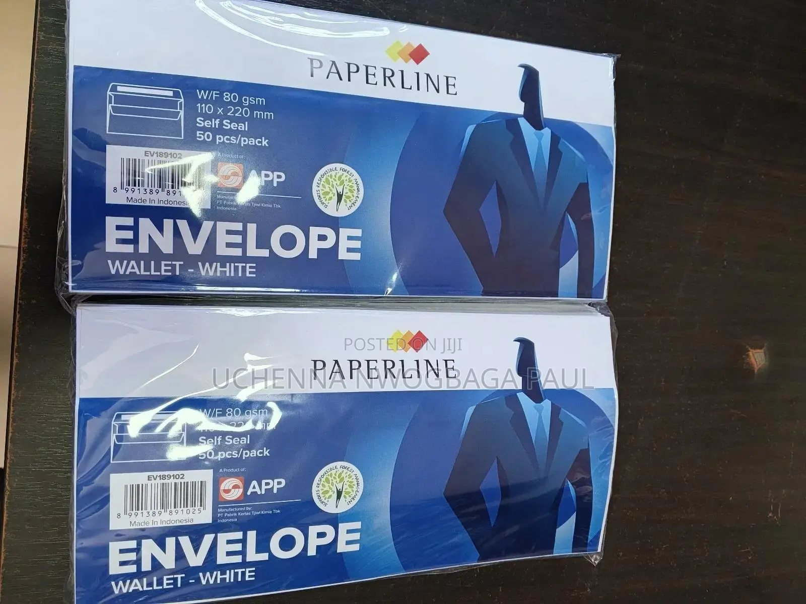 White Envelope 20 Packs