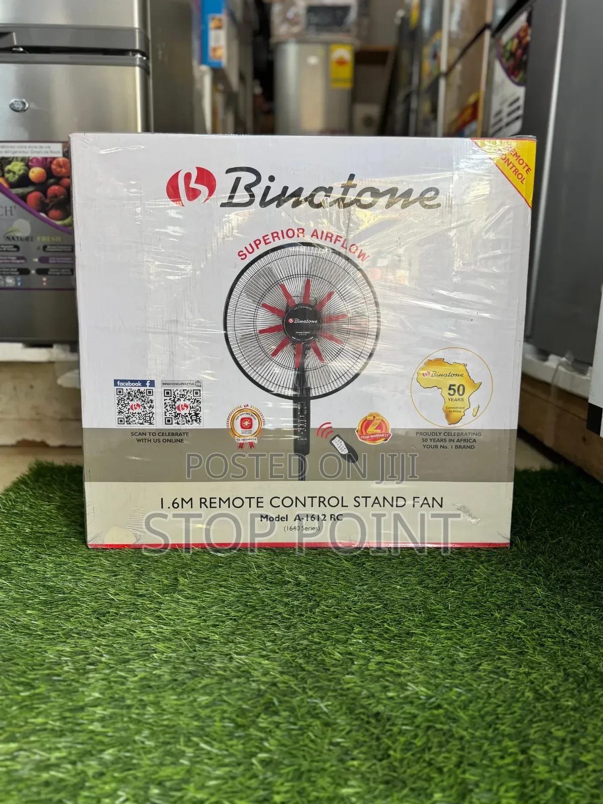 Binatone Standing Fan With Remote
