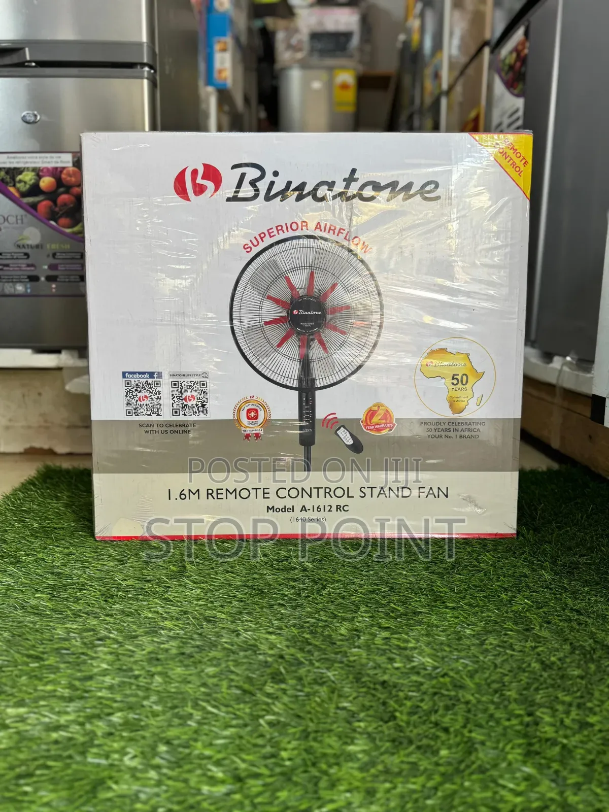Binatone Standing Fan With Remote