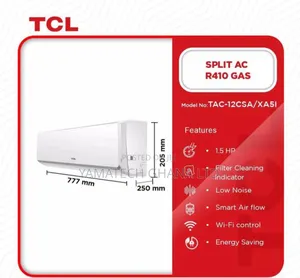 Energy Saving Tcl 1.5hp Inverter Ac With Wifi Feature Spit R410 Gas