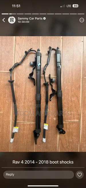 Toyota Rav4 Boot Shock 2014 2015 2016 2017 2018