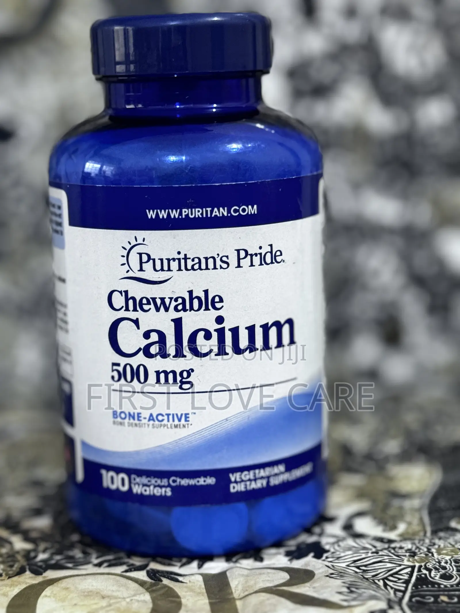 Puritan’S Pride Chewable Calcium 500mg Bone Active
