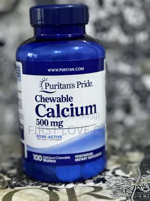Puritan’S Pride Chewable Calcium 500mg Bone Active