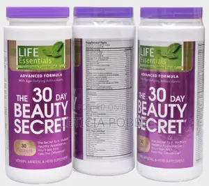 30 Day Beauty Secret Vitamins – Anti-Aging Skin Glow Supplement”