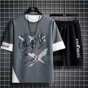 Men's 2 in 1 Short Sleeve Short Set