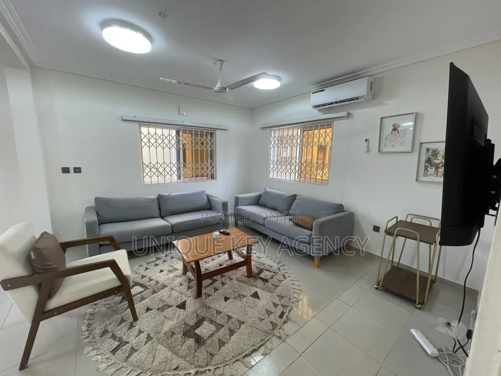 Furnished 1bdrm House in Unique Key Agency, Labone for rent