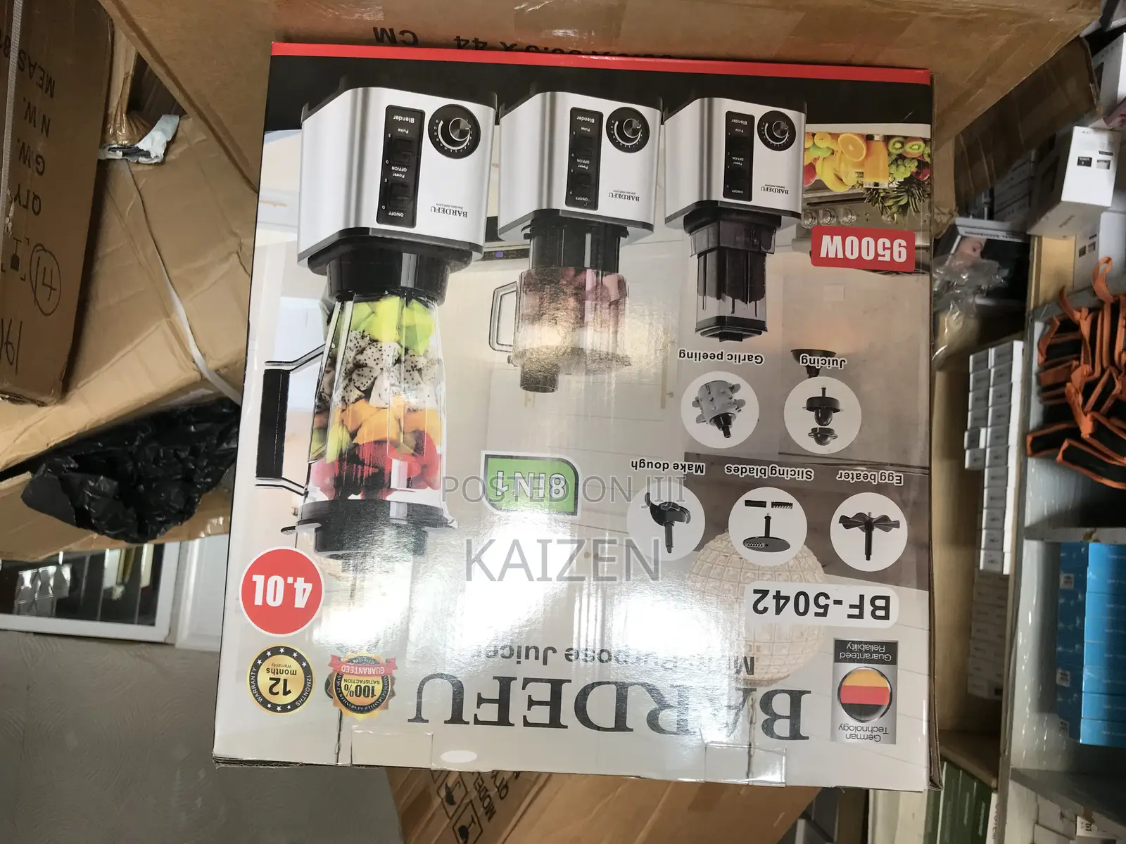 Multi-Purpose Blender (8-in-1) 4ltrs