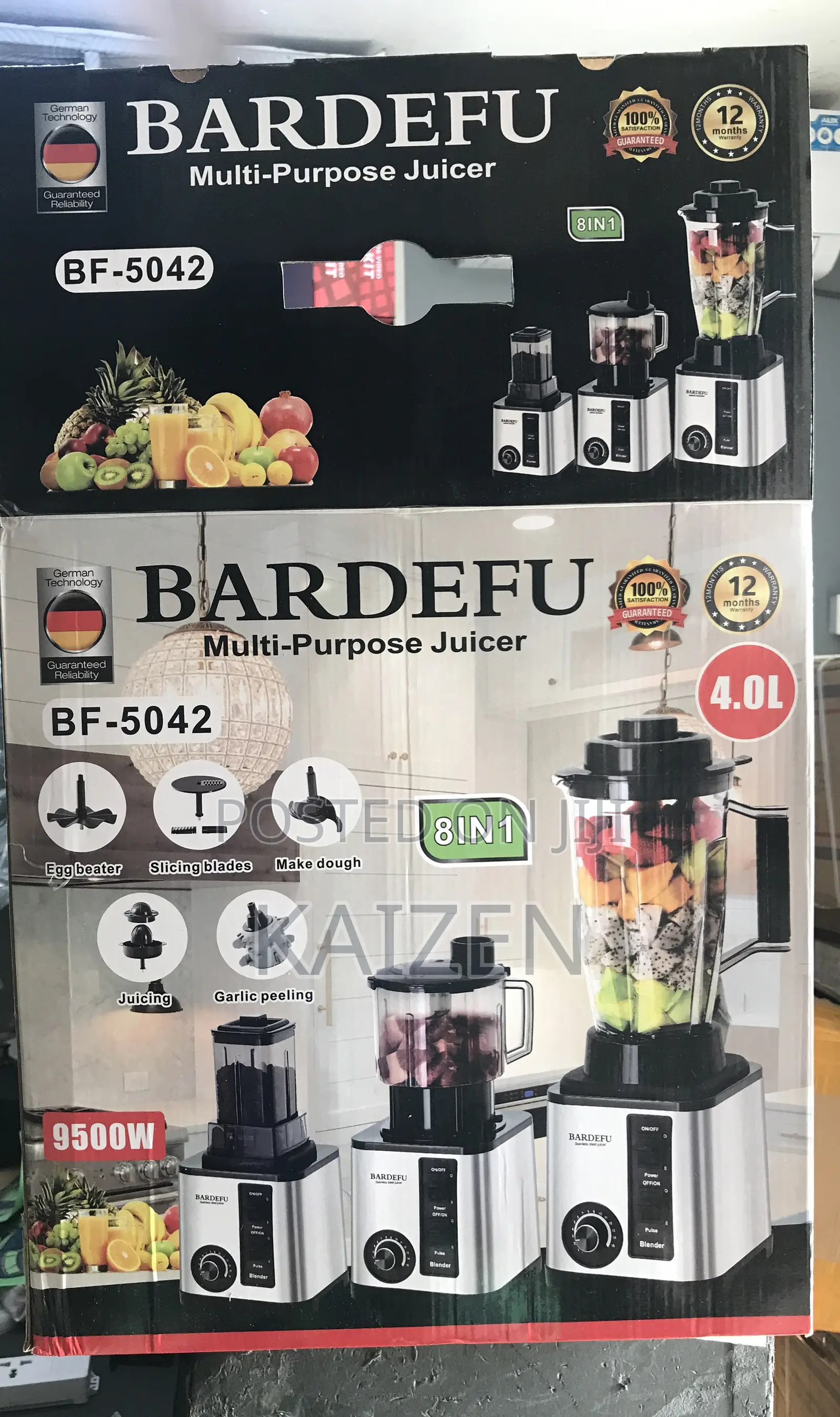 Multi-Purpose Blender (8-in-1) 4ltrs