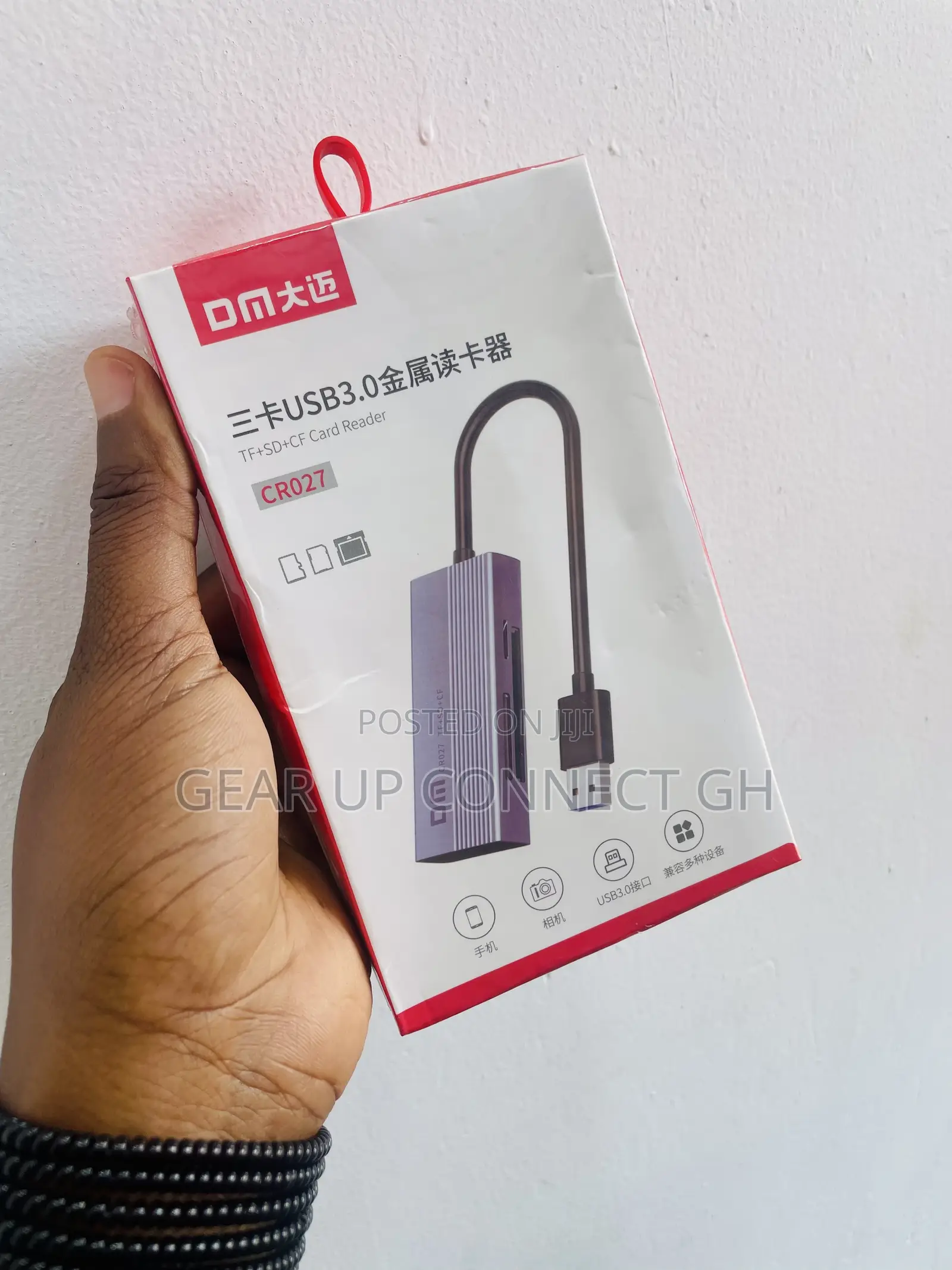 Usb 3.0 Tf+Sd+Cf Card Reader