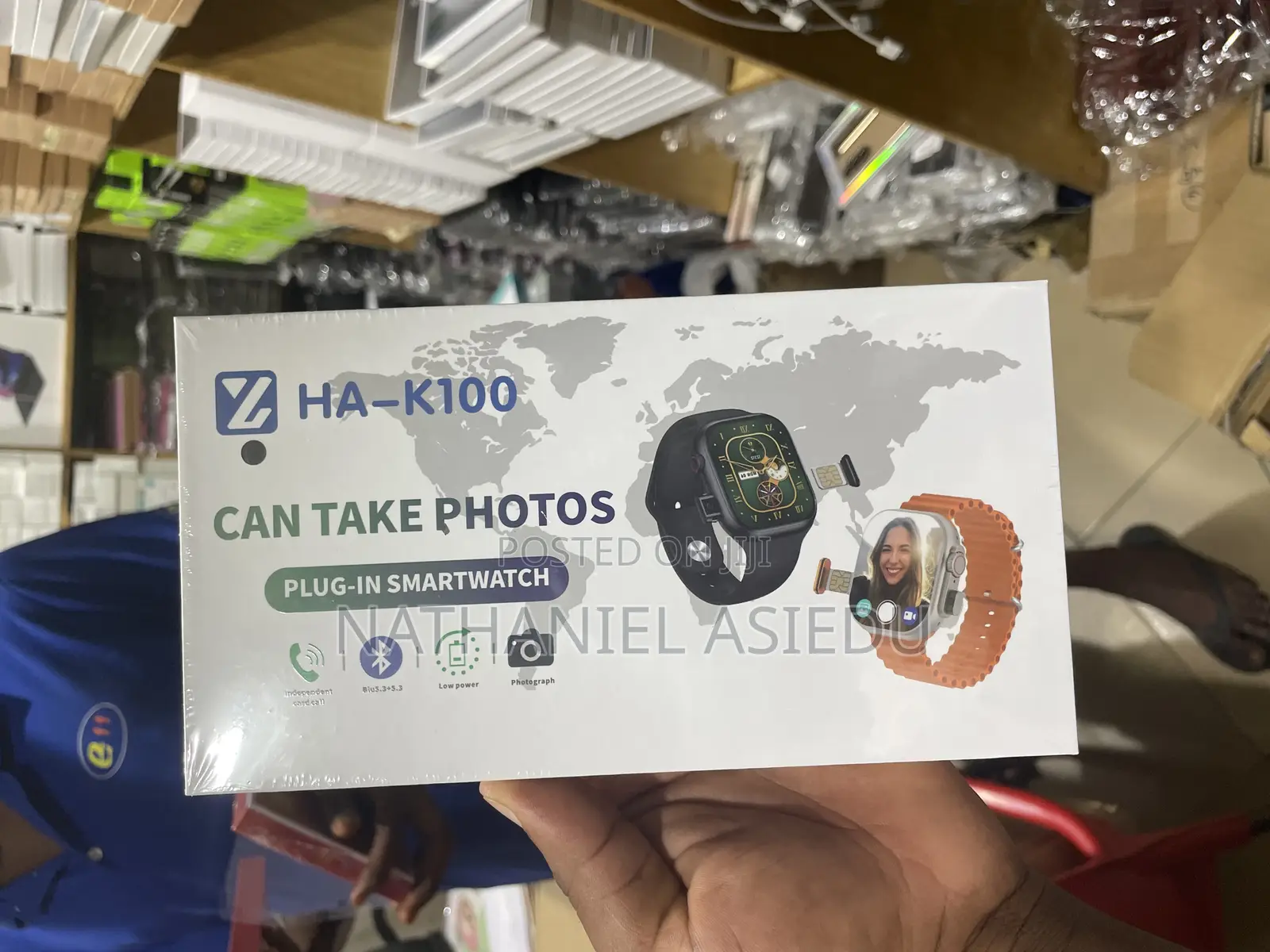 Ha- Plug-in Smartwatch With Sim Card
