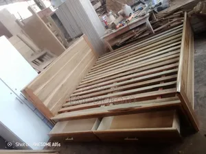 Built-in Drawers King Size Bed