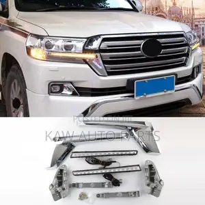2016,2018,2019,2020,2021 Led Headlight Chrome For Toyota Land Cruiser