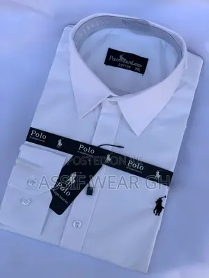 Polo White Long-Sleeve Shirt