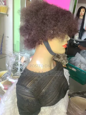 Brown Afro Wig