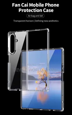Mx Transparent Clear Case for Samsung Z Fold 7