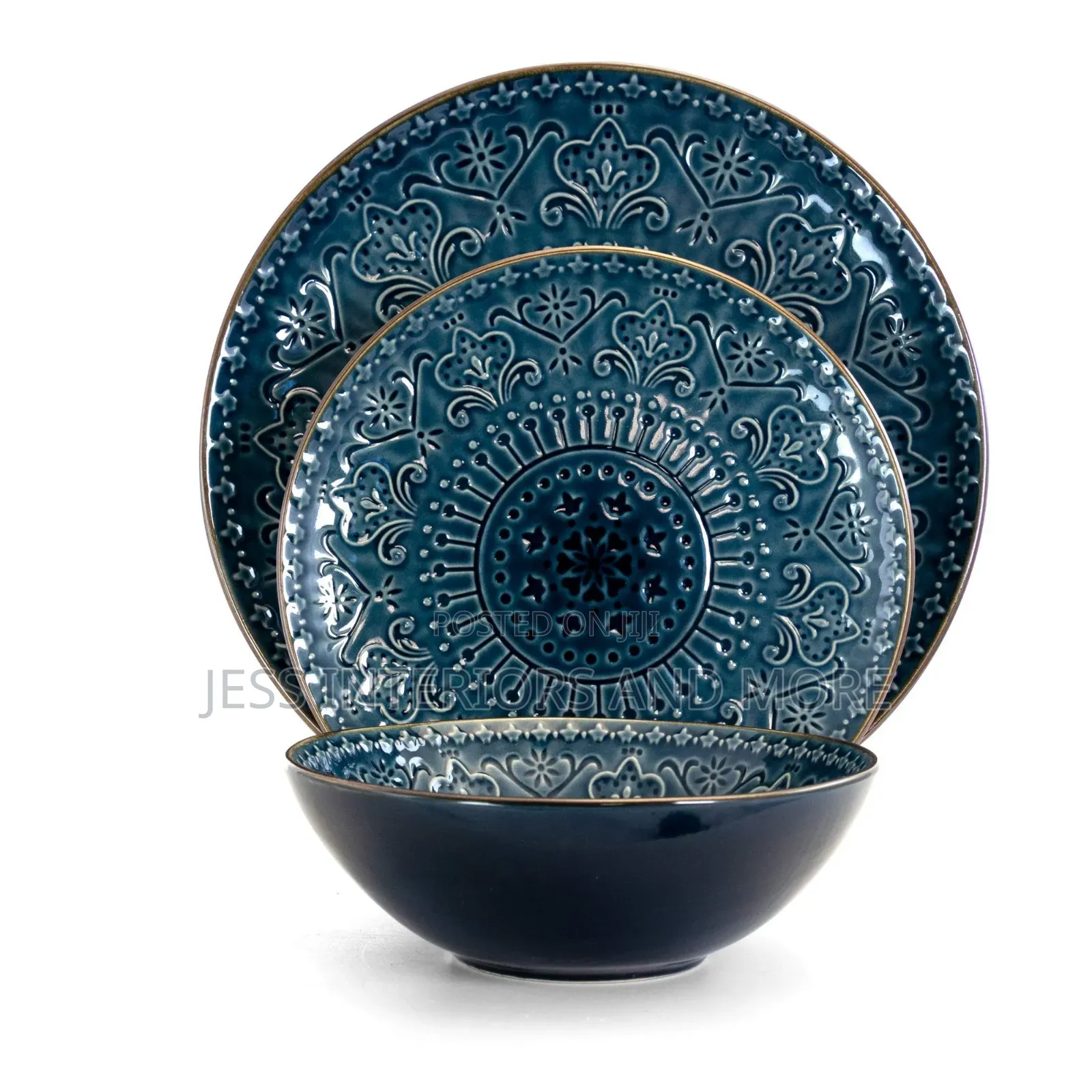 Mozaic 16-Piece Stoneware Dinnerware