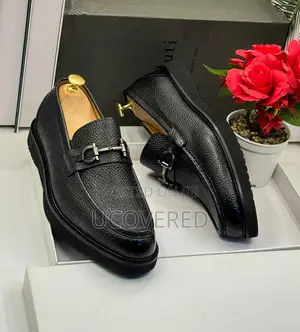 Berluti Men’S Leather Classic Platform Loafers