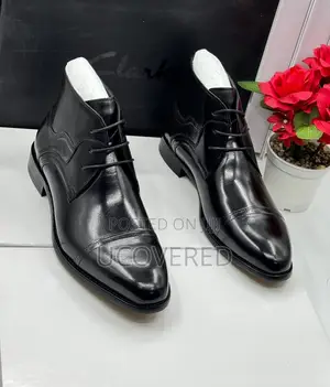 Clark’S Men’S Leather Executive Boots