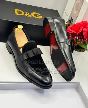 Dolce & Gabbana Leather + Suede Loafers Shoe