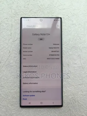 New Samsung Galaxy Note 10 Plus 256 GB Blue