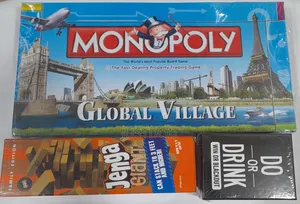 Monopoly + Jenga + Do or Drink