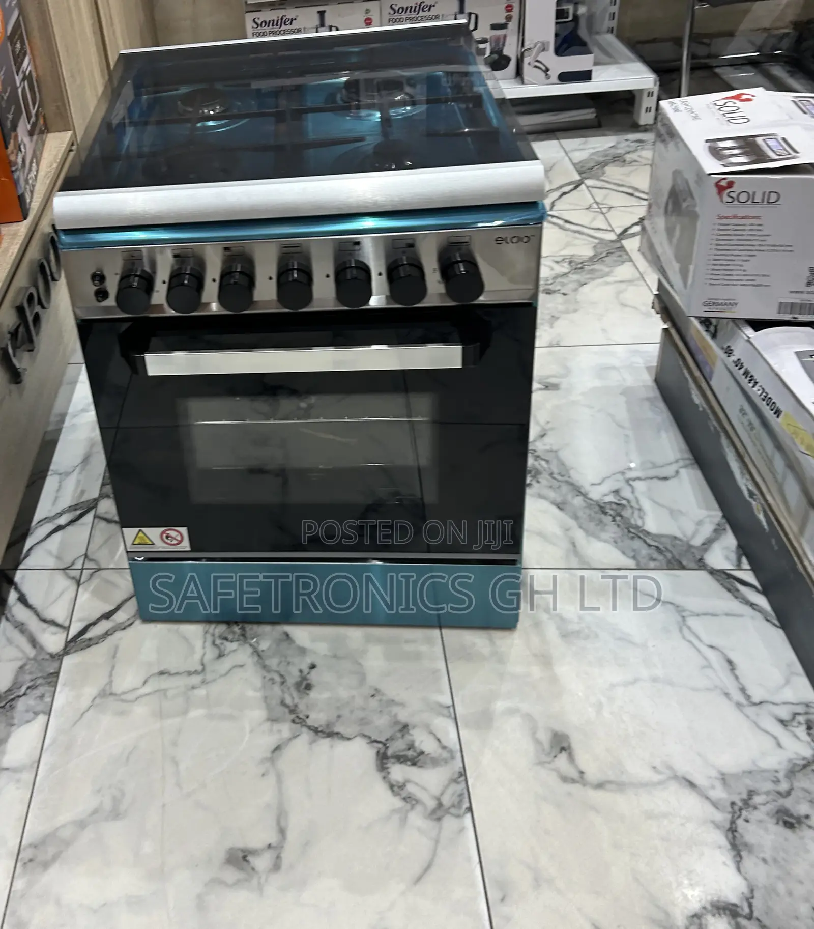 Purchase Grey Eldo 4 Gas Cooker Oven Grill Auto Ignition