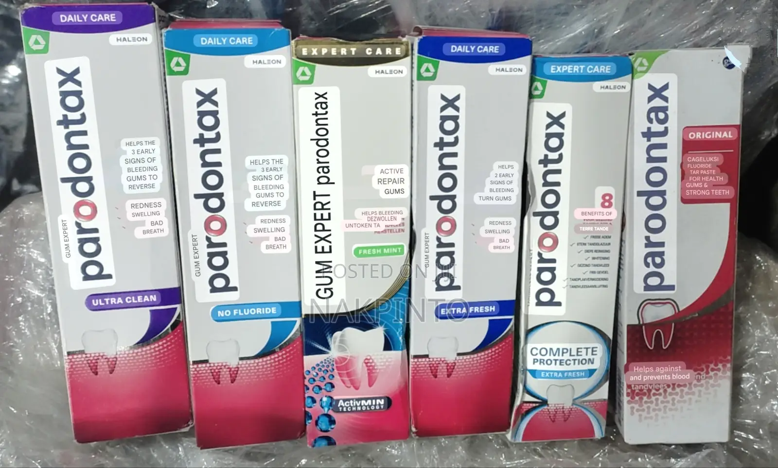 Parodontax Toothpaste (Plaque, Sensitive, Bleeding Gum) 75ml