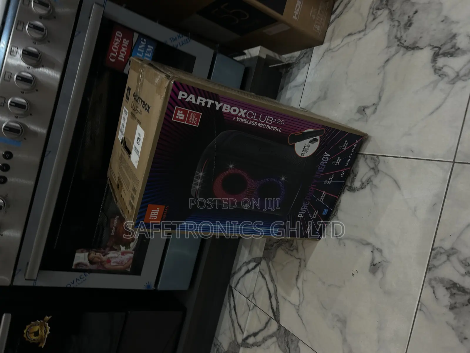 Check Out Bluetooth JBL Wireless Party Box Club 120 Speaker