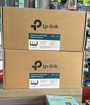 Omada 4g+ Cat6 Ax3000 Gigabit VPN Router Er706w-4g