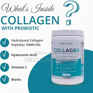 Earths Creation Collagen With Probiotic