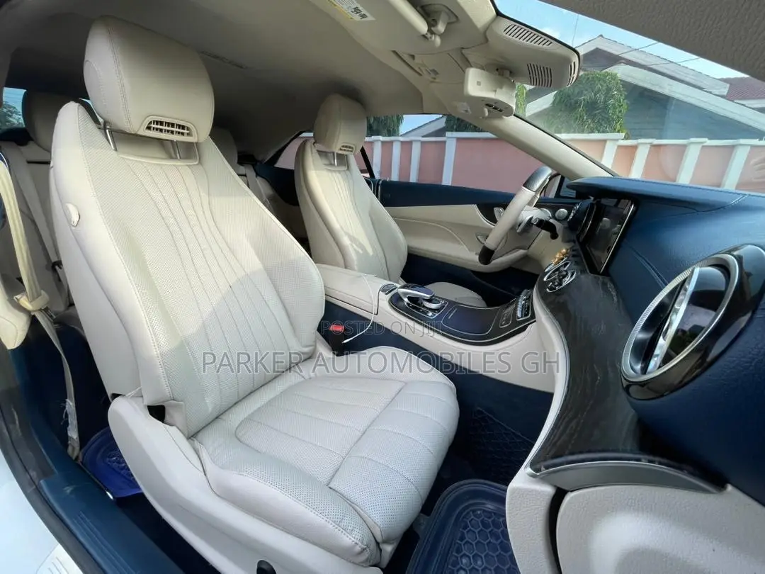 Mercedes-Benz E400 2018 White