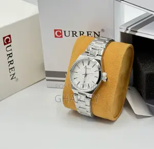 Curren Ladies Bold Analog Silver Watch