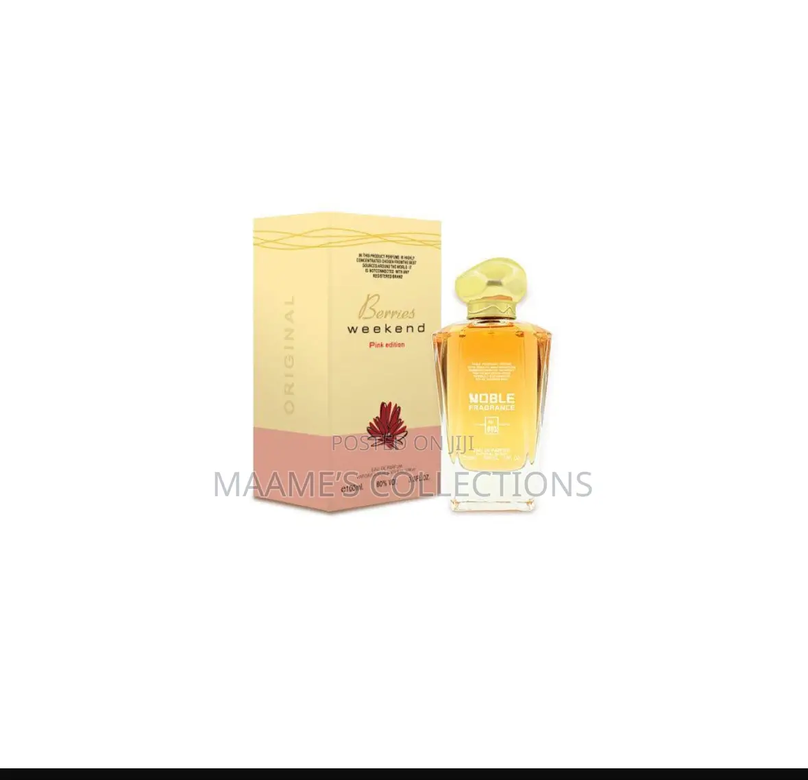 Berries Weekend Pink Edition Eau De Parfum by Noble Fragrance