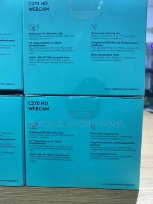 Logitech C270 Hd Web Camera – Black