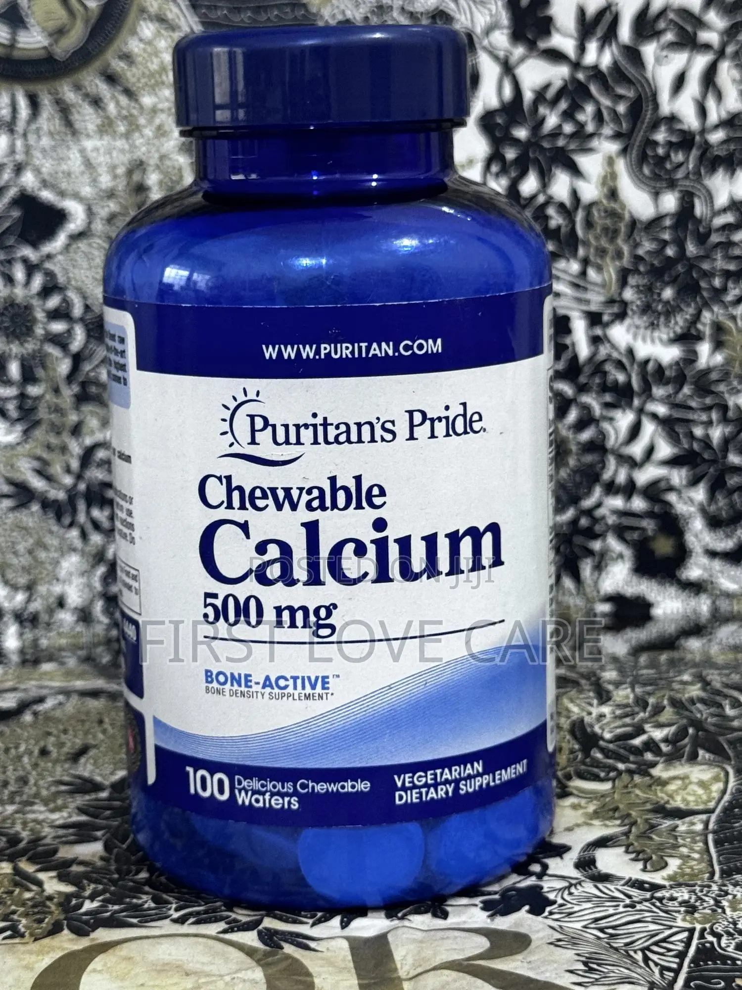 Puritan’S Pride Chewable Calcium 500mg Bone Active