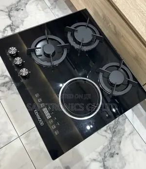 Design Best Black Kenwood (Glass) 60cm 3 Gas 1 Electric Cooker