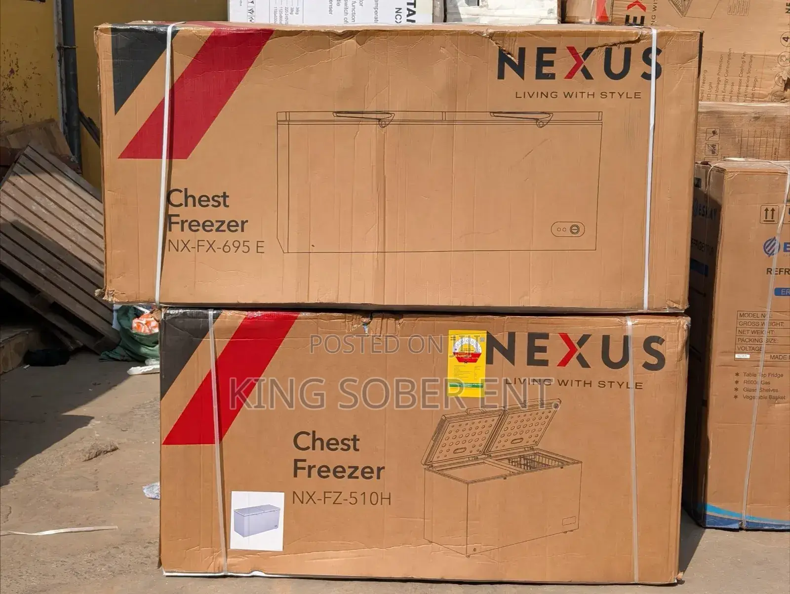 Nexus 380l Chest Freezer 4300gh