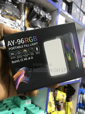 Universal RGB Rechargeable Phone and Camera Light