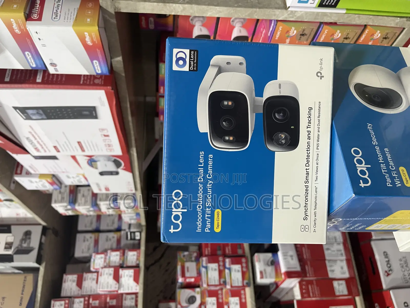 Tapo C246d Indoor / Outdoor Dual Lens Wifi Camera Pan / Tilt Security