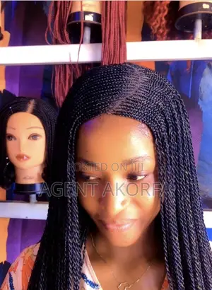 Twisted Cornrows Wig Cap