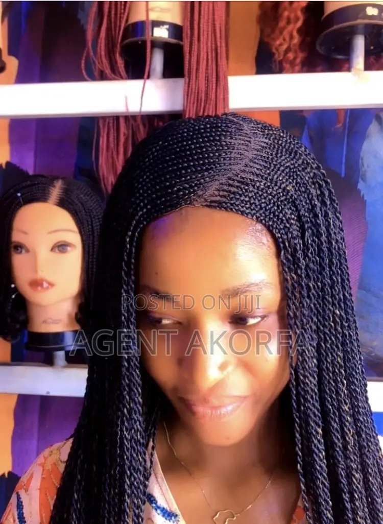 Twisted Cornrows Wig Cap