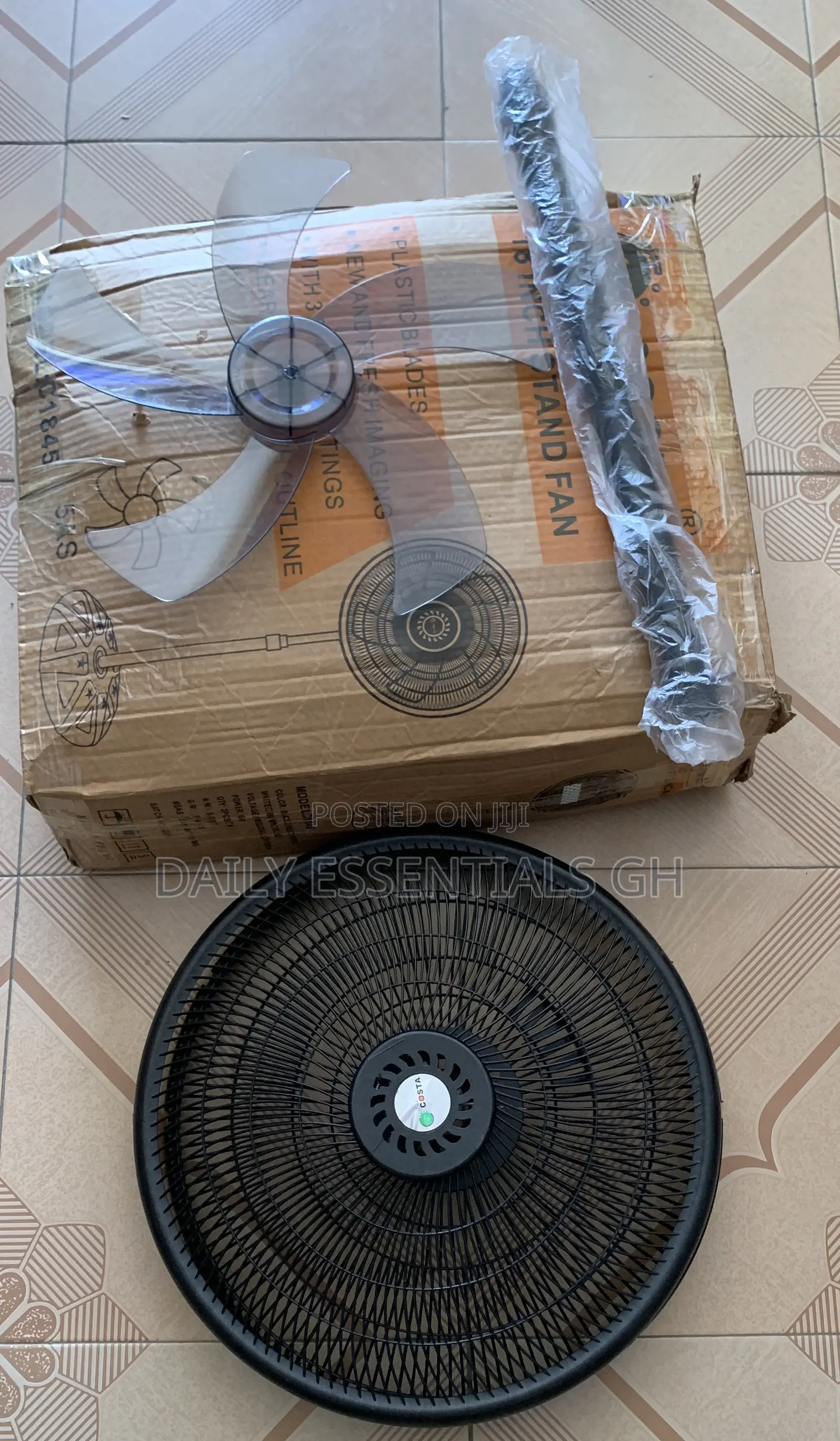 High Performance Costa 18” Standing Fan
