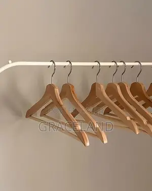 This Is Original Wooden Clothing Hangers ( 5 Pieces/3 Packs)