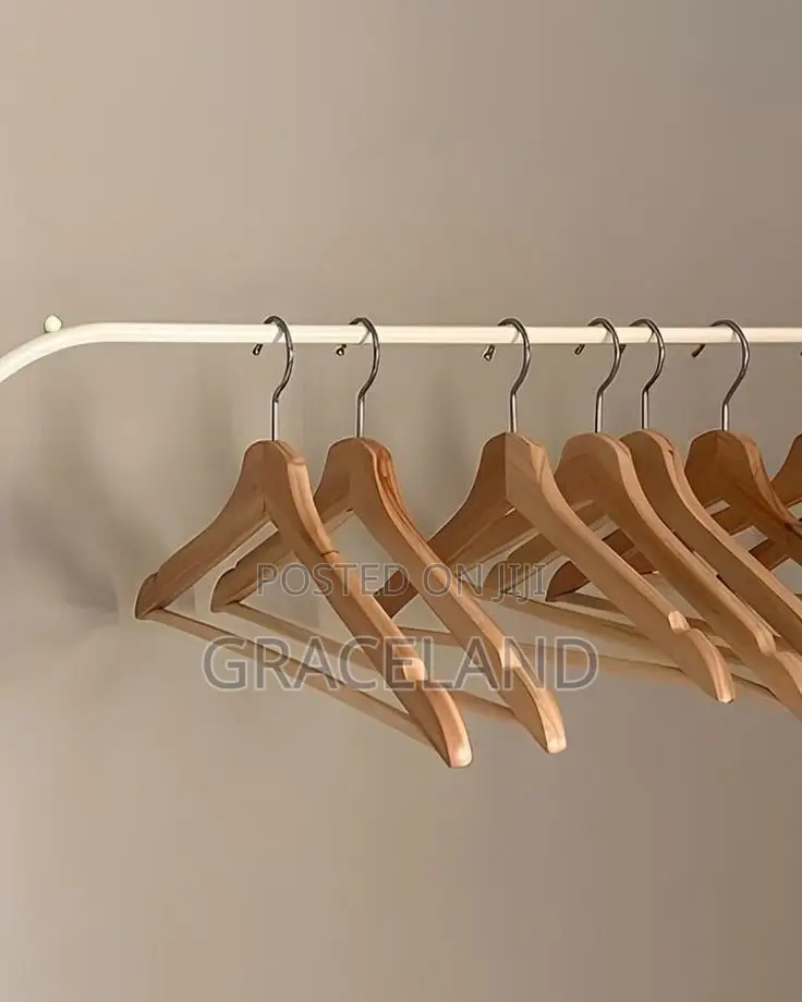 This Is Original Wooden Clothing Hangers ( 5 Pieces/3 Packs)