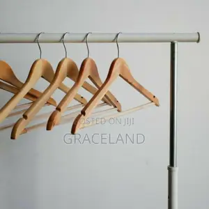 This Is Original Wooden Clothing Hangers ( 5 Pieces/3 Packs)