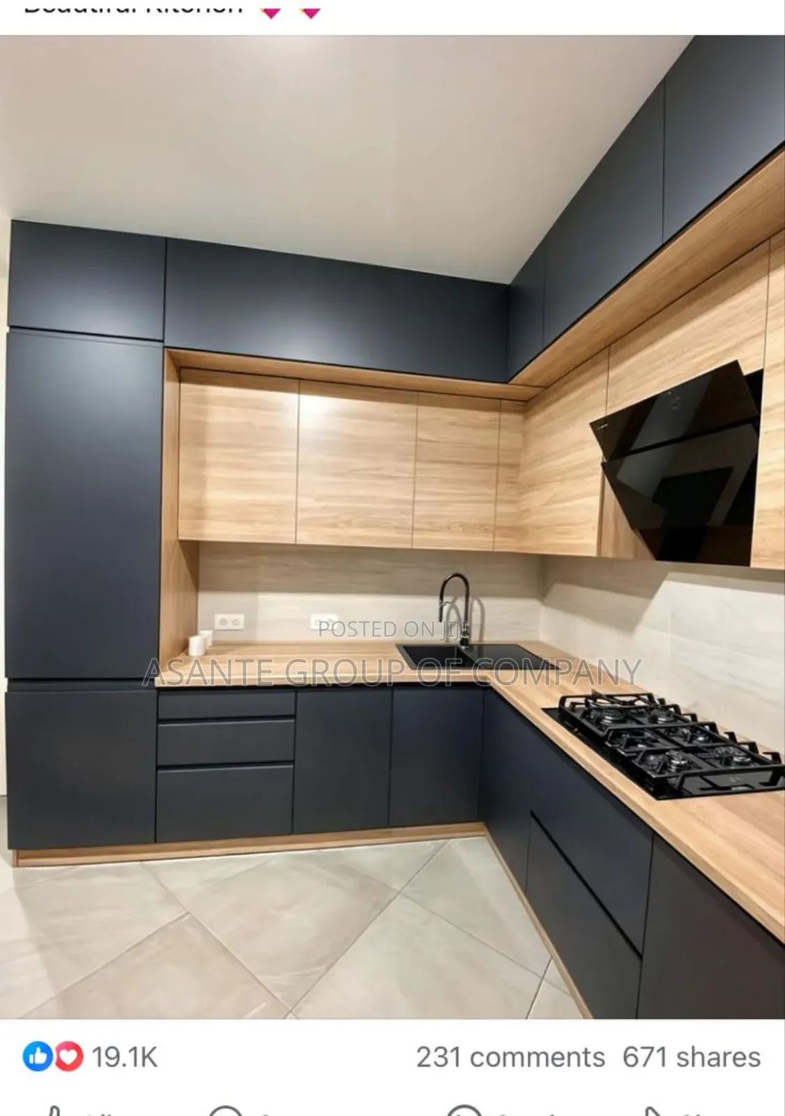 Quality and Affordable Modern Kitchen