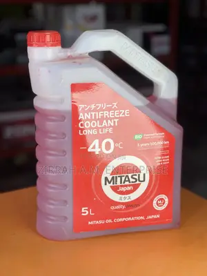 Coolant Mitasu Red Antifreeze Long Life -40c 5l
