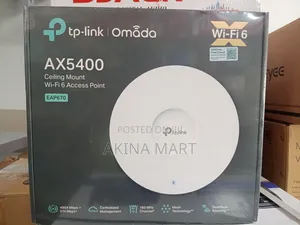 Tp Link Omada Ax5400 Ceiling Mount Wifi Access Point Eap 670