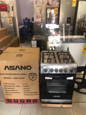 Quality Asano 50x50 Automatic Ignition Gas Stove With Oven and Grill
